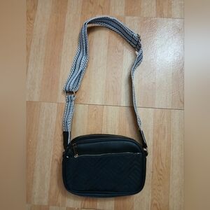 Elegant Small Black Crossbody Bag, 9 × 7. Like New/Never Used